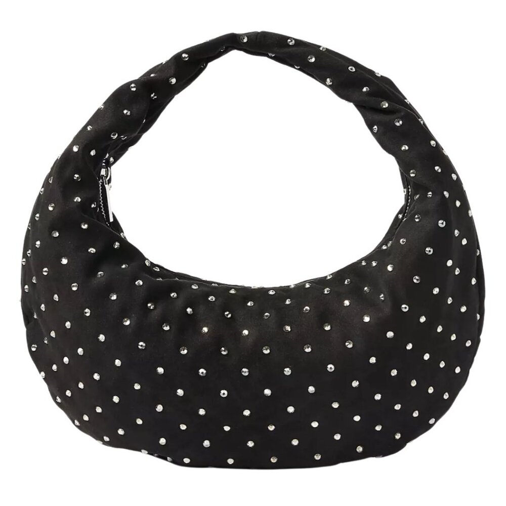 LOFT Sparkle Hobo Bag in Black